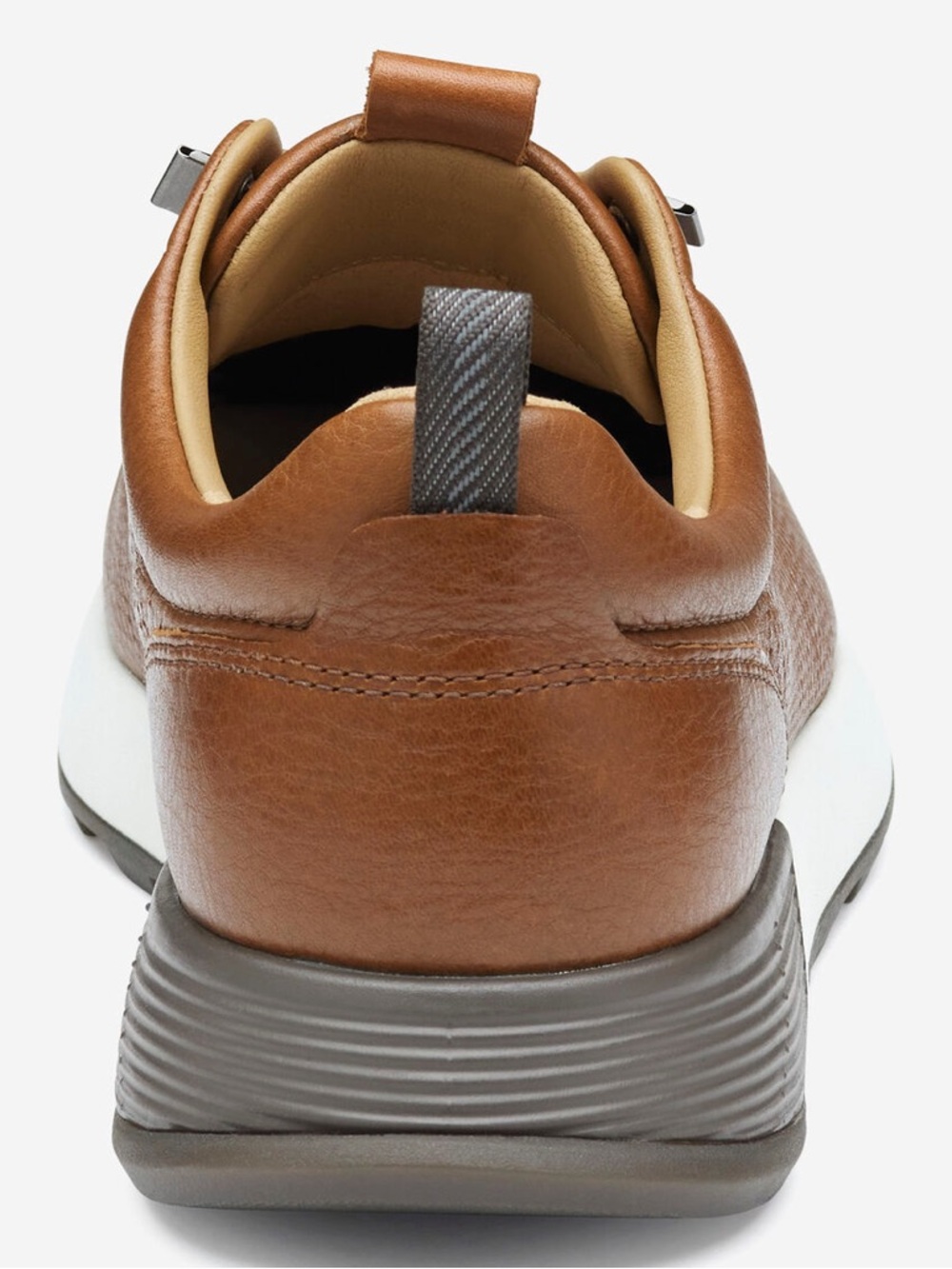 Johnson & Murphy Kinnon Perfed Jogger, Leather, 10.5 M Sneaker Oxford, NWT - Picture 8 of 10